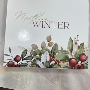 Northern Winter Eyeshadow Palette - Red, Green, Gold